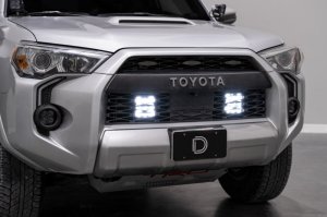Toyota 4Runner LED Grille Kit - Diode Dynamics - SS5 Stealth - White - `14-`24 Toyota 4Runner LED Grille Kit - Diode Dynamics - SS5 Stealth - White - `14-`24